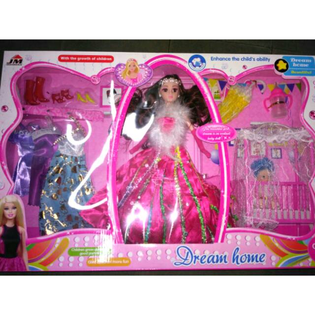 barbie home set