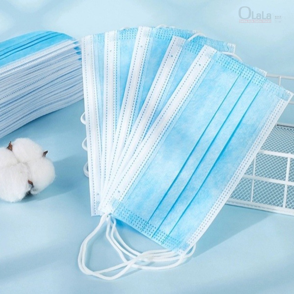 Masker anti virus - anti percikan ludah 3 PLY