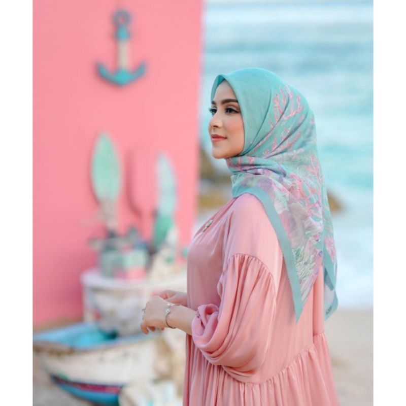 Buttonscarves Little Mermaid Teal