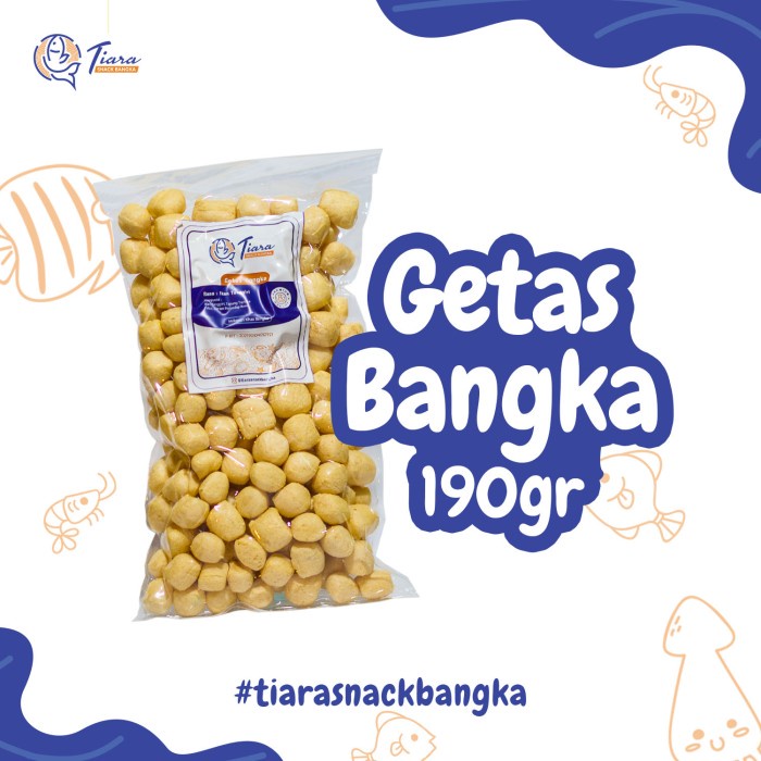 

NEW Getas Getes Krupuk Kerupuk Kemplang Ikan Tenggiri Tiara Snack Bangka