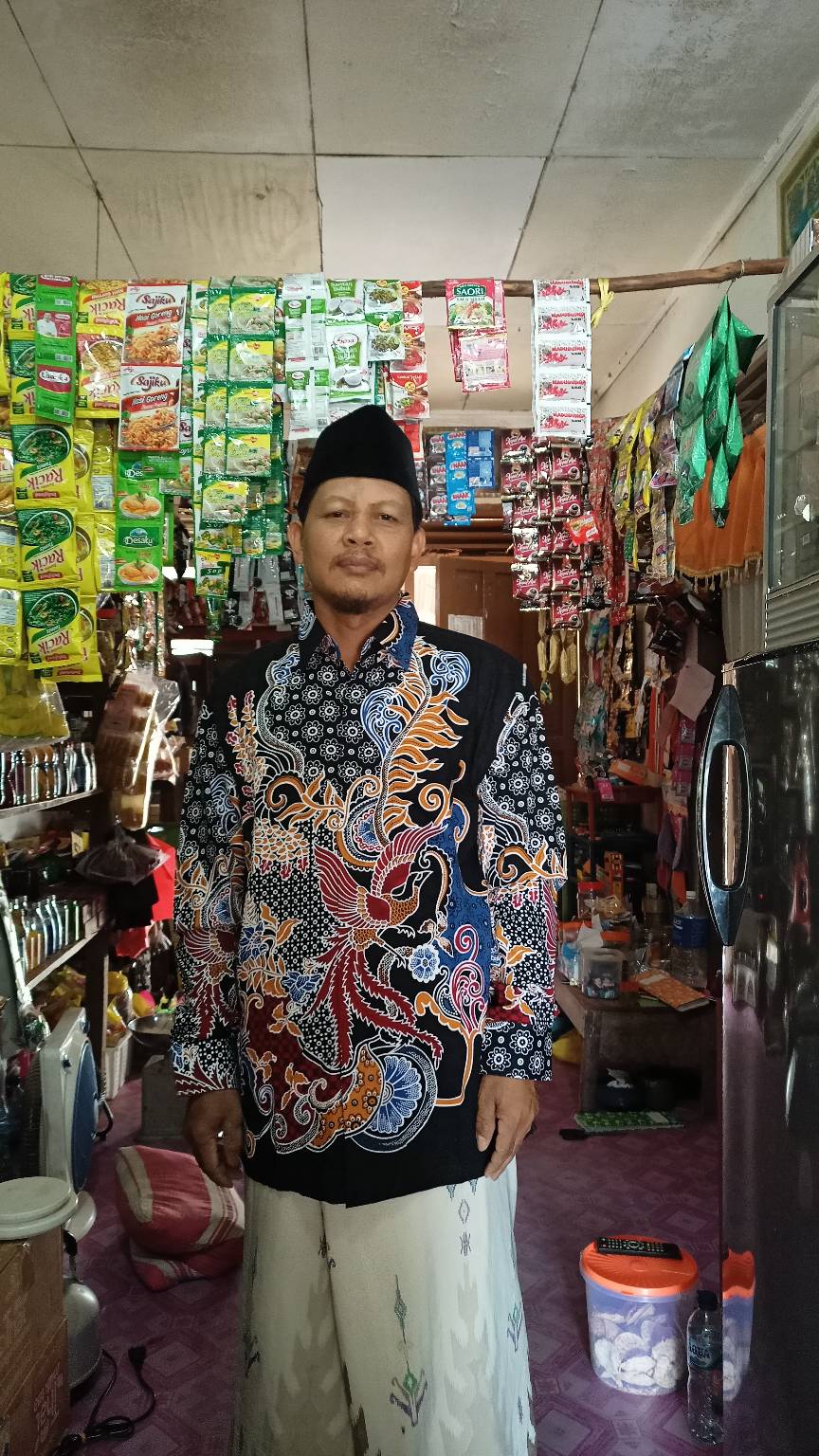 Agrapana Baju Batik Pria Lengan Panjang Batik Premium Kemeja Batik Pria Lengan Panjang Modern Gora