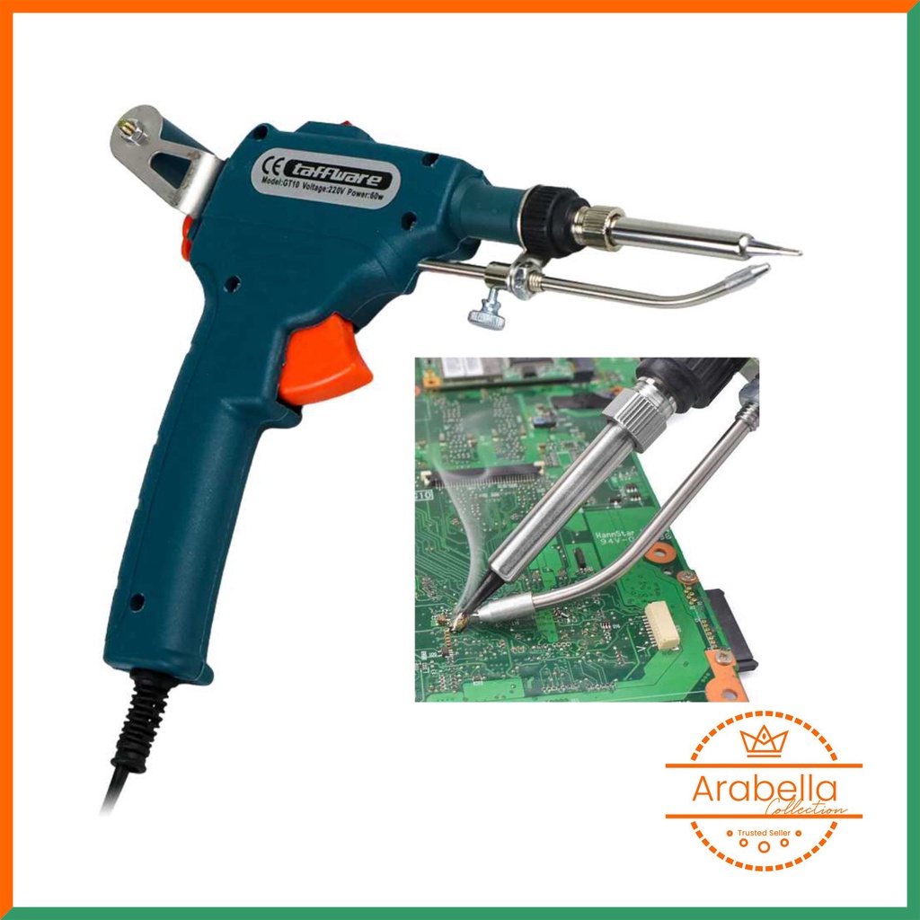 Jual Solder Listrik Elektrik Bentuk Pistol Iron Automatic Tin Gun 60W