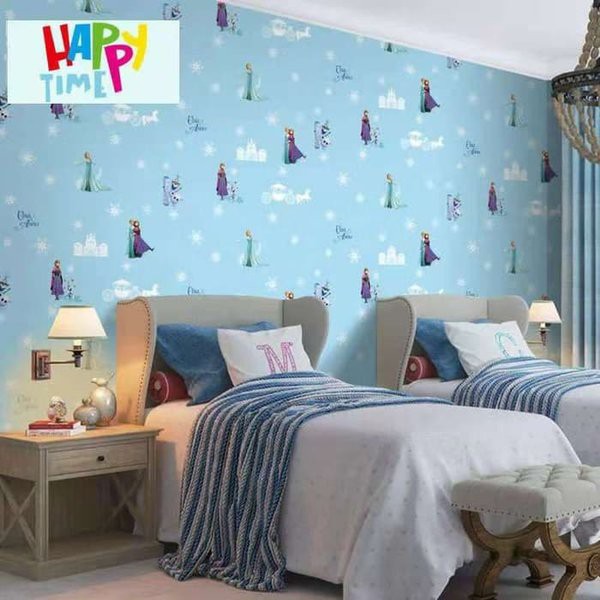 wallpaper frozen wallpaper dinding frozen wallpaper kamar tidur anak wallpaper sticker kamar