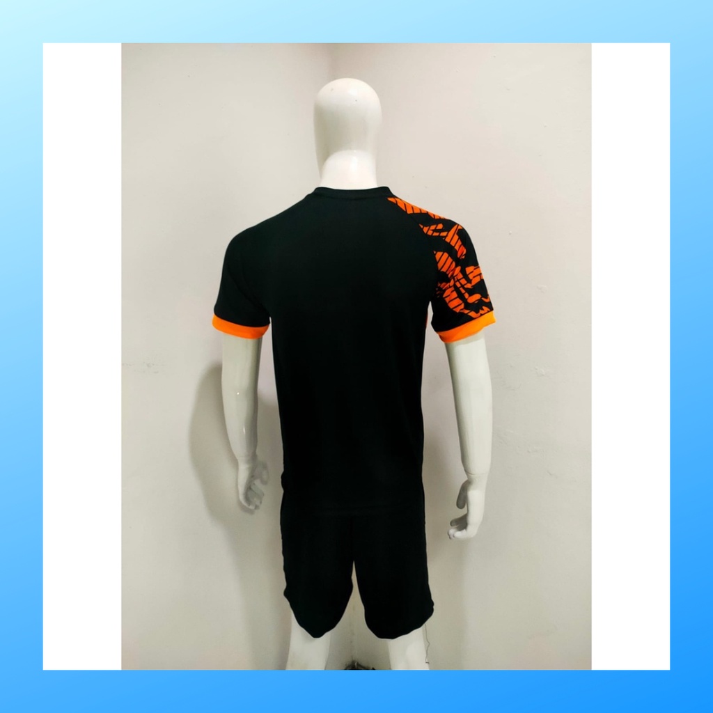 Kaos bulutangkis pria baju badminton dan celana jersey setelan wanita dewasa t-shirt outfit seragam jarsey kostum olahraga pakaian apparel sport jersy bulu tangkis casual jersi sudirman thomas uber cup print custom suit V141 hitam polos