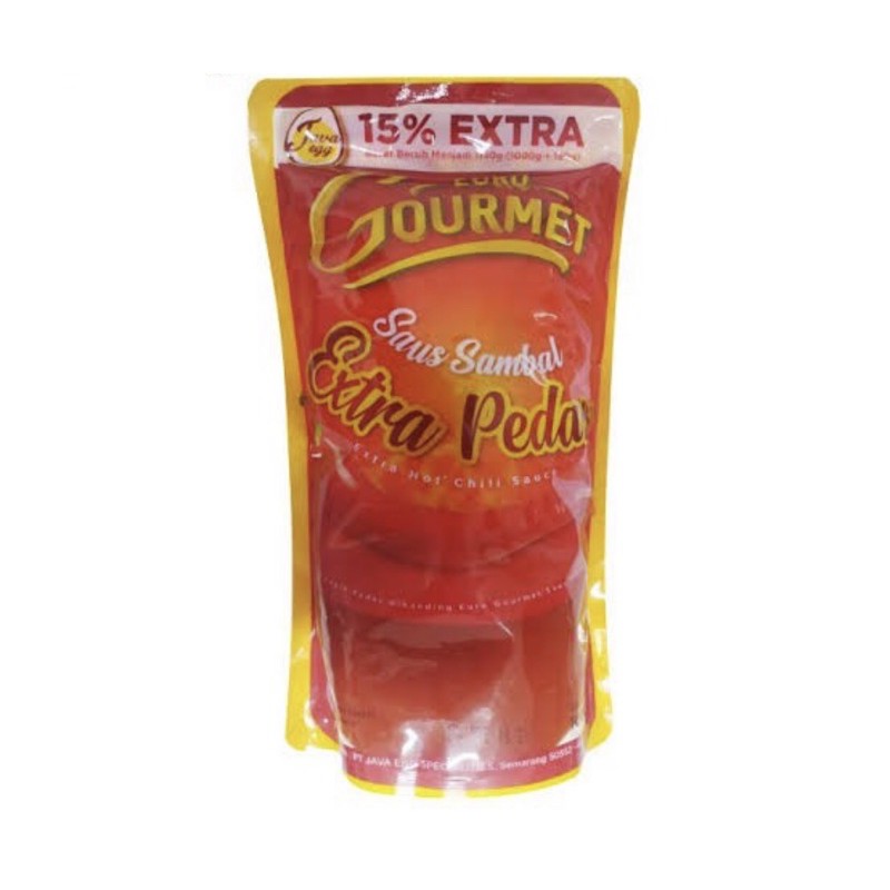 

Saus Sambal Extra Pedas Asli Euro Gourmet 1 KG