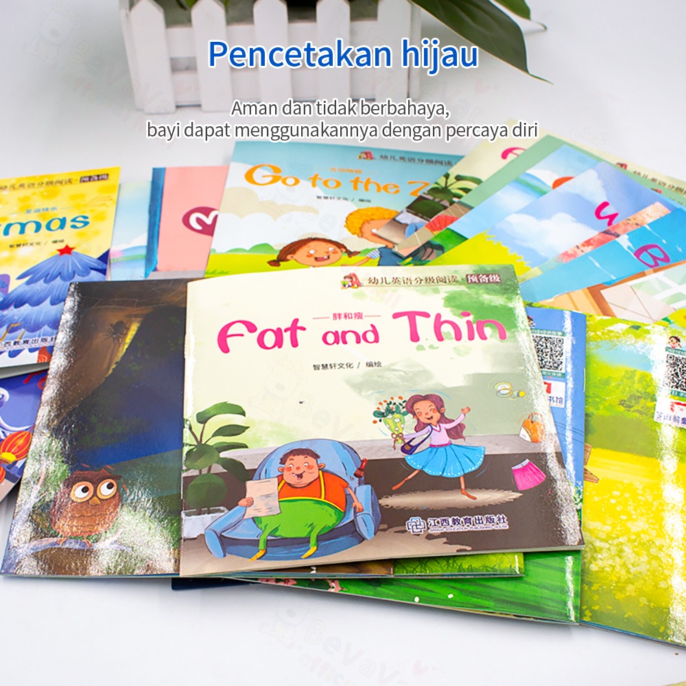 Buku Anak Belajar/Buku Cerita Anak tk bahasa Inggris-1