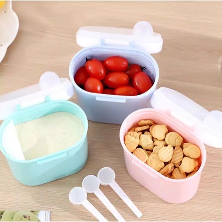 Toples Susu Bubuk Tempat Kotak Wadah Penyimpanan Susu Bubuk Bayi Portabel Sealed KOTAK SUSU BUBUK 5203