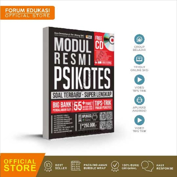 

✨COD✨ MODUL RESMI PSIKOTES