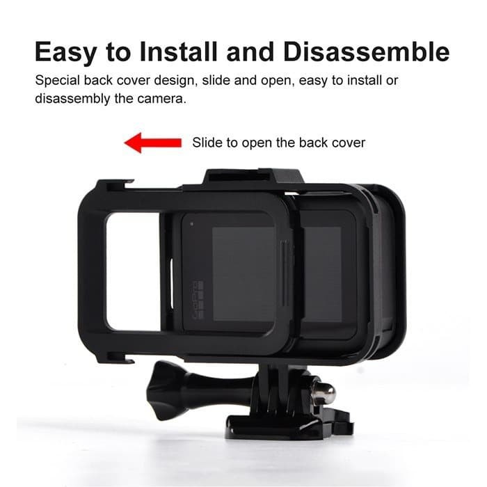 PLASTIC PROTECTOR FRAME CASE KINGMA FOR GOPRO HERO 8