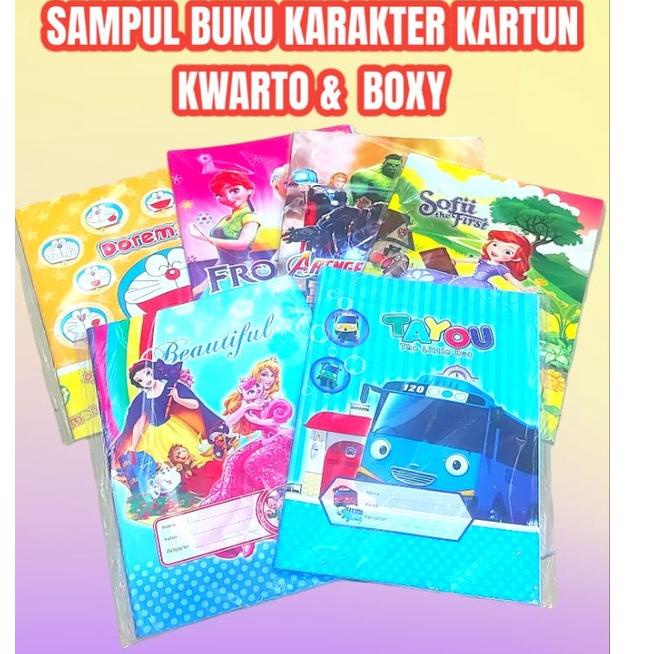 

(A9A3).. SAMPUL BUKU COKLAT KARAKTER dan FULL COLOR //Lagi@diskon