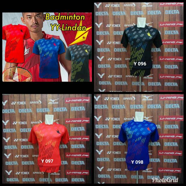 Kaos Badminton Baju Bulutangkis Yonex Badminton YY-Lindan