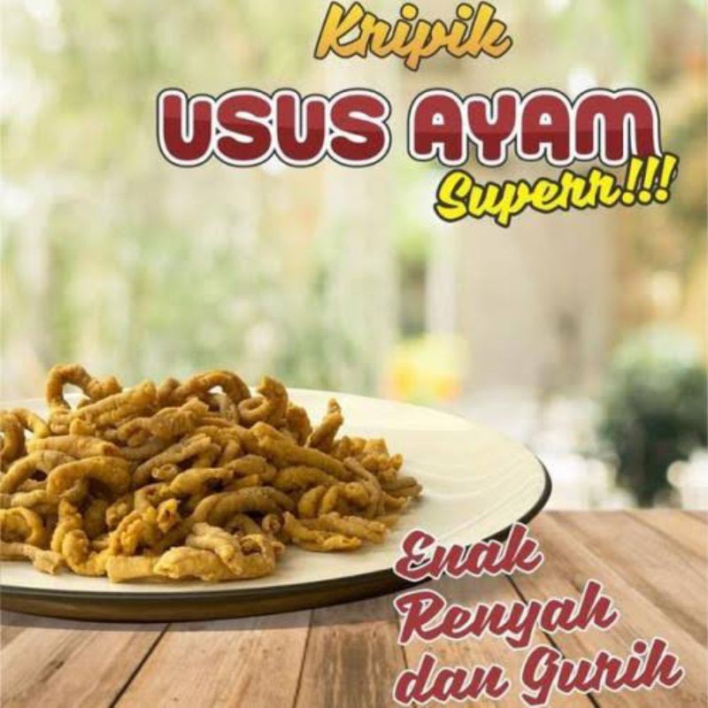 

KERIPIK USUS AYAM REMPAH 250gr