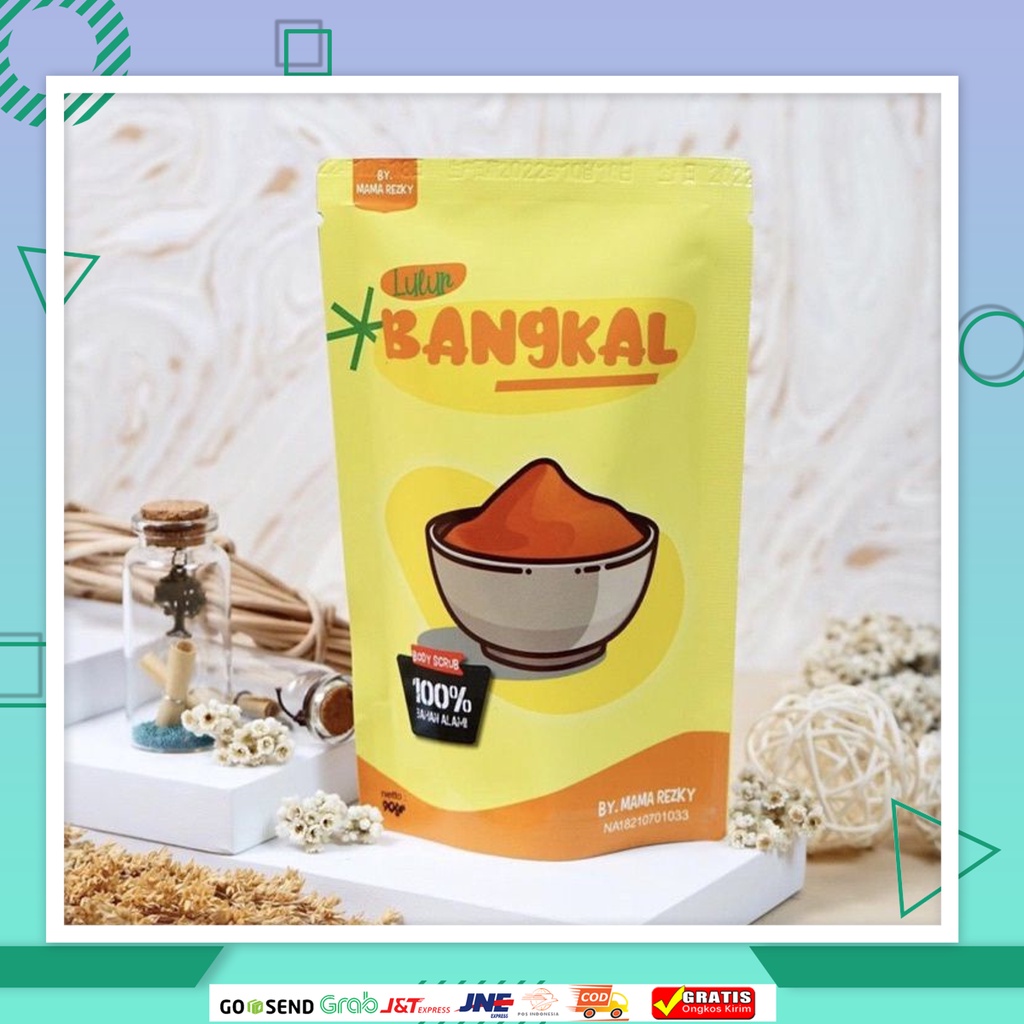 Lulur Rempah Kayu Bangkal Ori // Lulur Asli By Mama Rezky / Bpom Lulur Rempah Kayu Bangkal Asli By M