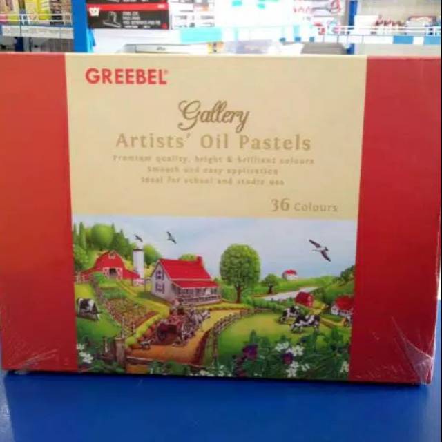 

Krayon grebeel artist oil pastel 36w hemat lebay