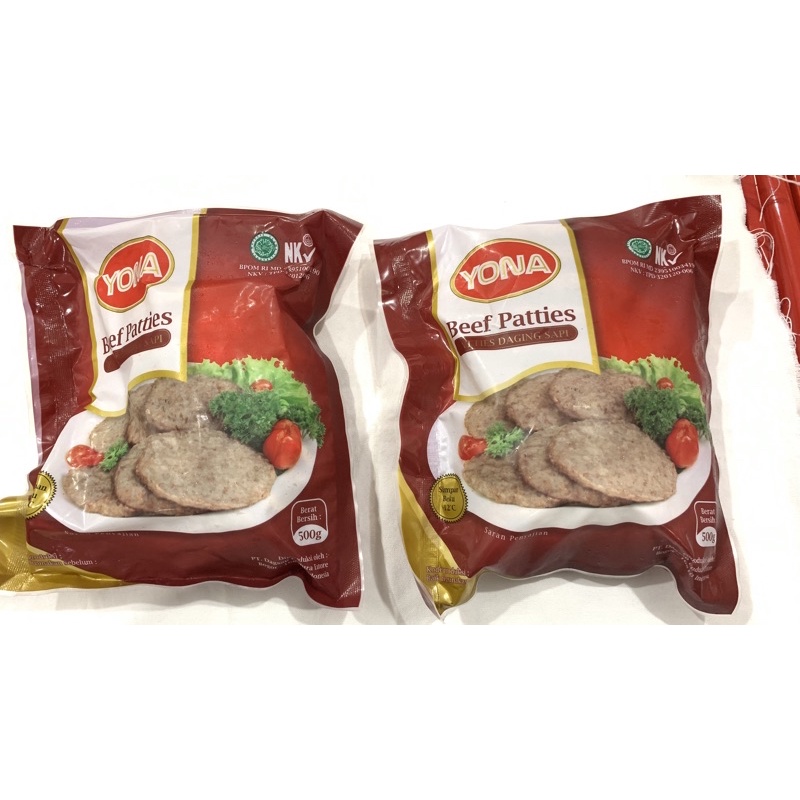 

Yona Beef Patties 500gr STS frozen