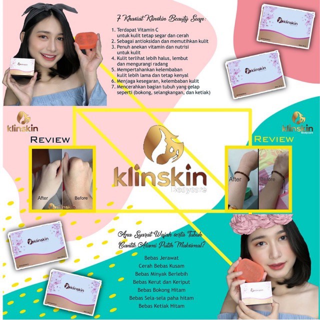 COD- SABUN KLINSKIN BPOM ORIGINAL 100% / KLINSKIN BEAUTY SOAP