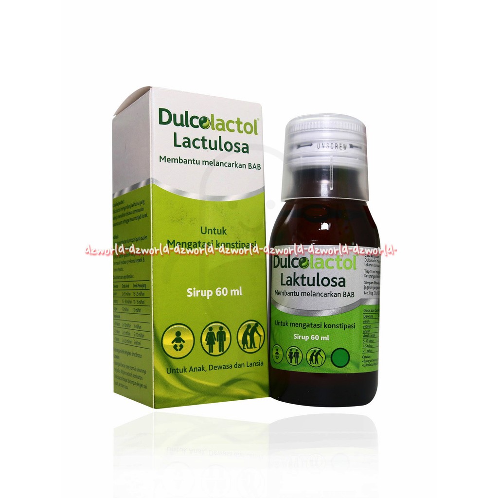 Dulcolactol Laktulosa 60ml Melancarkan Buang Air Besar Obat Bab Dulcolax Dulkolak