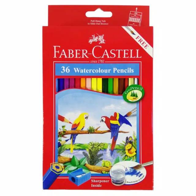 

Pensil Warna 36warna Watercolor Fabercastell