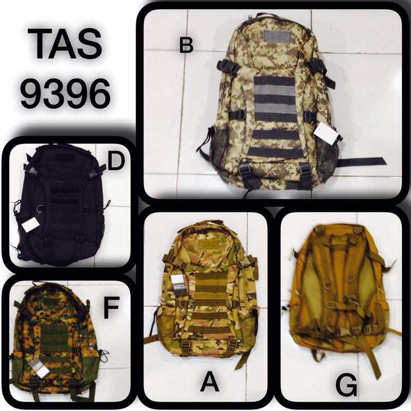 Super Murah! TAS RANSEL IMPORT ARMY LORENG DIGITAL TACTICAL 9396