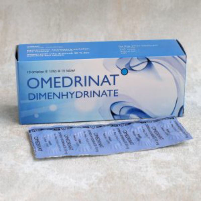 OMEDRINAT,DIMENHYDRINAT