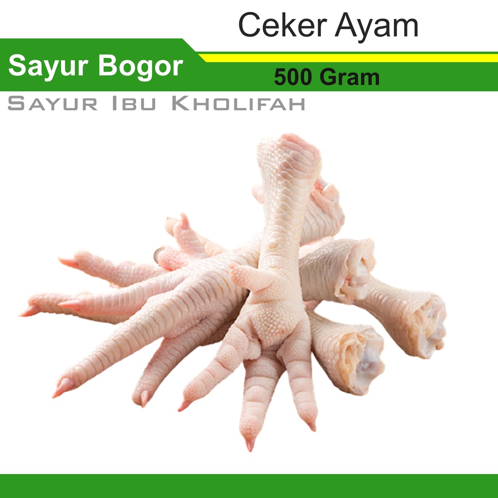 

Ceker Ayam Segar 500 Gram Daging Segar Bogor