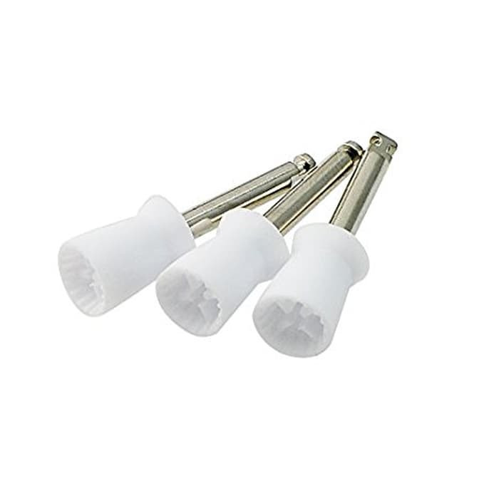 New Prophy Cups Latch Style Flat 4 web White