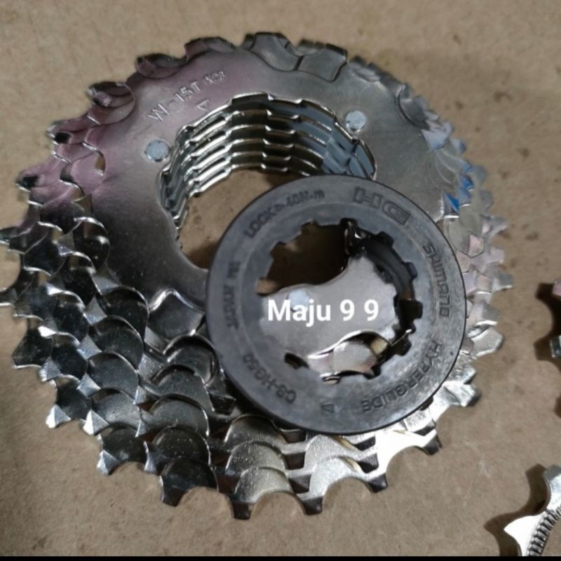 Spocket 8 speed Shimano HG-50 JAPAN 12-25T Roadbike Lipat Mtb Original