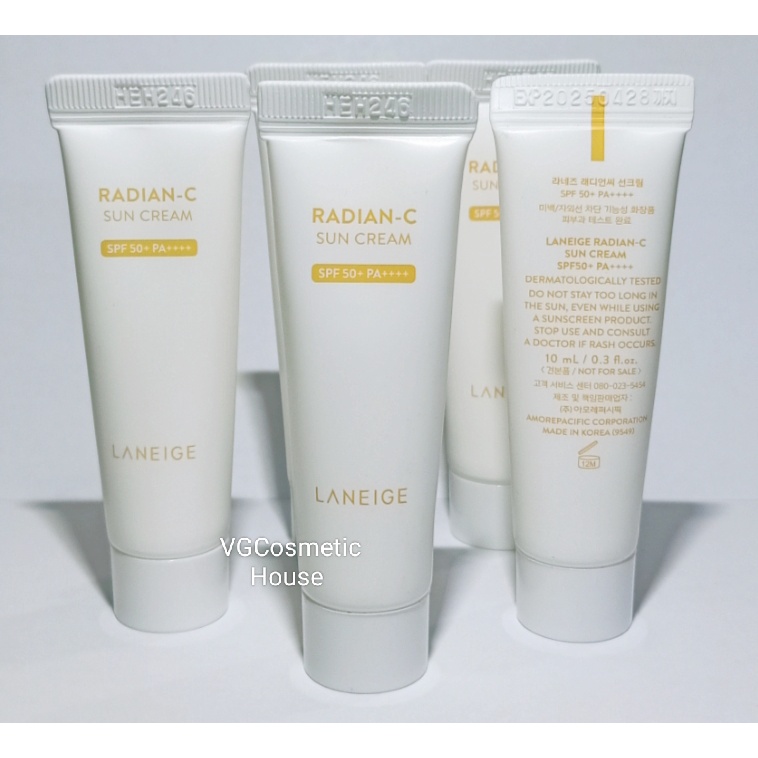 LANEIGE Radian C Sun Cream  10ml Travel size