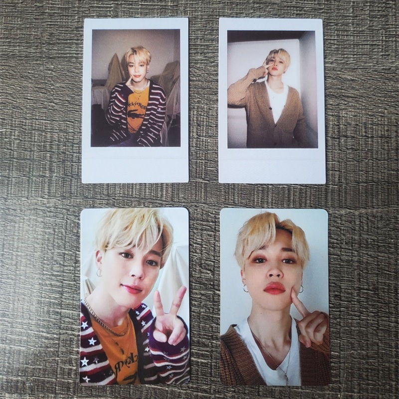 Kartu Foto Album KPOP BTS JK V JIMIN JIN SUGA RM J-HOPE Ukuran 1: 1