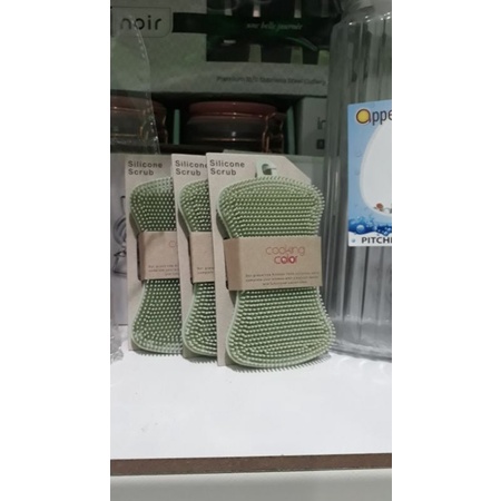 silicon srub/spons cuci piring informa/sikat dapur informa