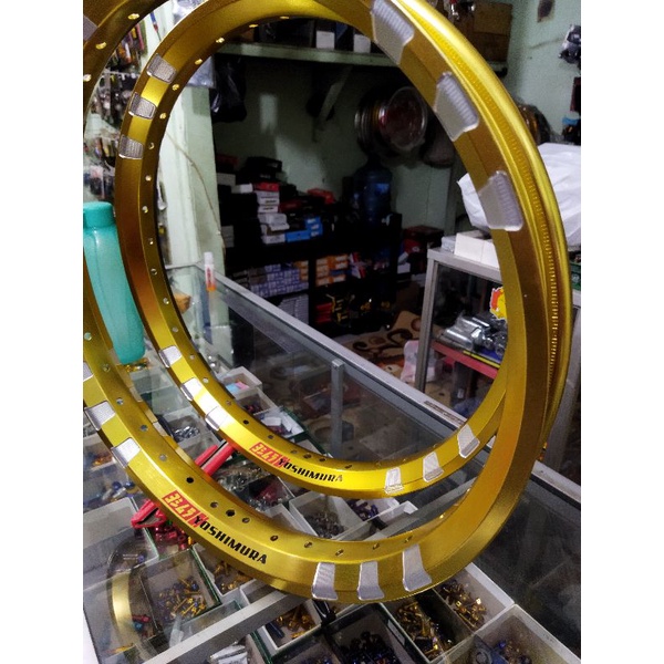 velg pelek veleg yoshimura gold tapak 3 140 160 ring 17 asli gold not rev it tdr rcb slot jinfei rid