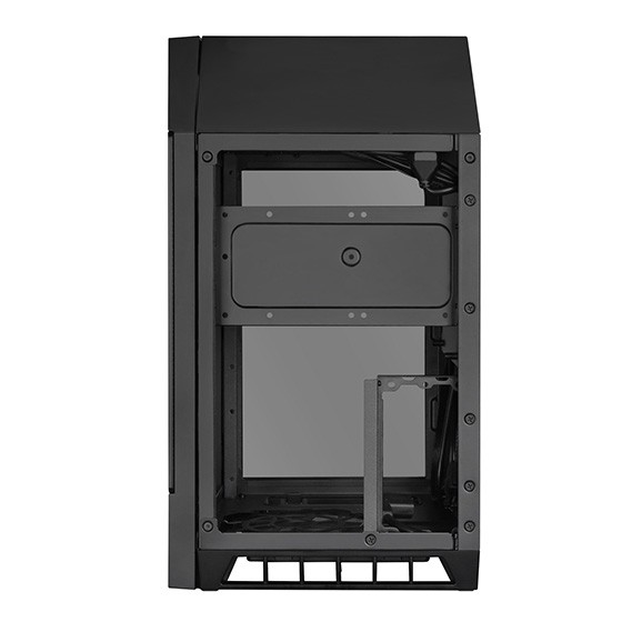CASE SILVERSTONE LUCID LD03 | ITX | Tempered | SFX PSU | 2 Fan