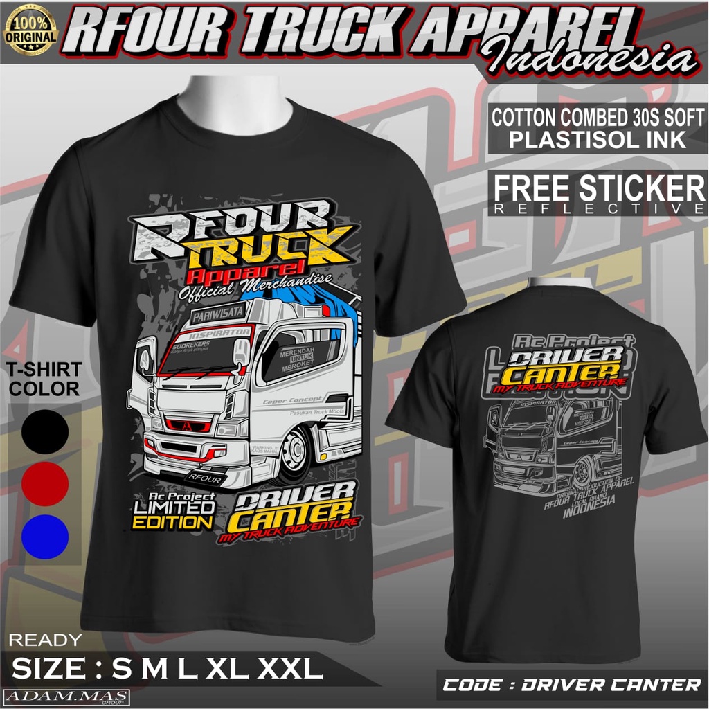 PROMO/OBRAL KILAT/KAOS TRUCK MANIA/KAOS RFOUR TRUCK ORIGINAL/KAOS  TRUCK CABE/ANTI GOSIP/KURIR RAWIT/Canter Mania