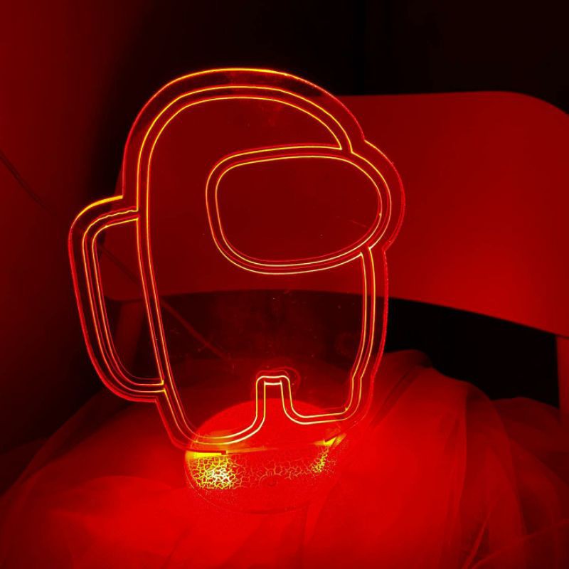 Custom Lampu Akrilik RGB | Flower Lamp | Lampu Tidur Acrylic | Dekorasi Kamar | Hadiah Wisuda