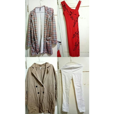 Preloved (Dress, Blazer, Coat, Celana)
