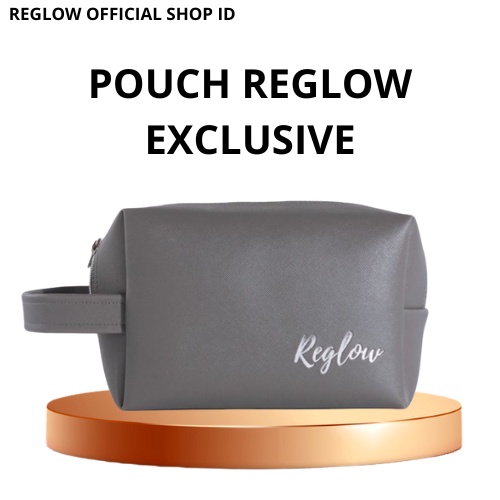 Reglow Eksklusif Pouch Tempat Skincare Kosmetik Tas Make Up Original