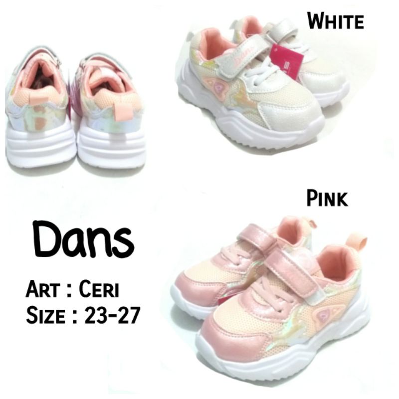 SEPATU FASHION ANAK CEWEK KREKETAN DANS CERI 2Warna SIZE 23-27