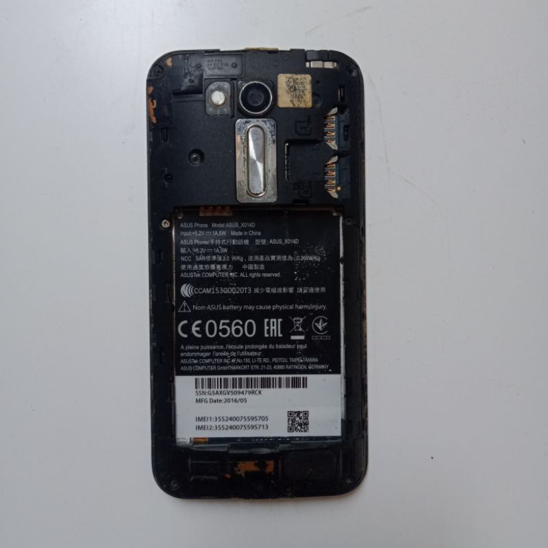 mesin Asus go x014d normal