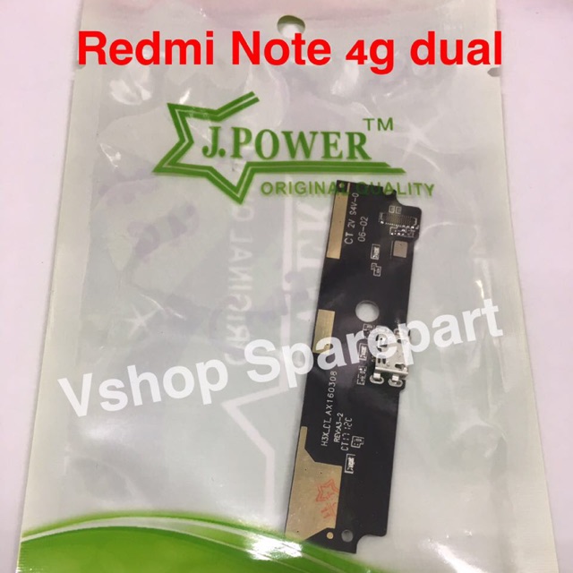 Flexibel Flexible Con TC Konektor Conektor Charger Xiaomi Redmi Note 4G Dual Sim