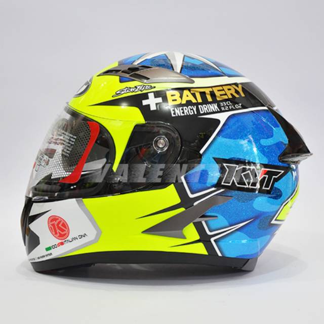 Helm Full Face KYT Vendetta 2 Aleix Espargaro Blue