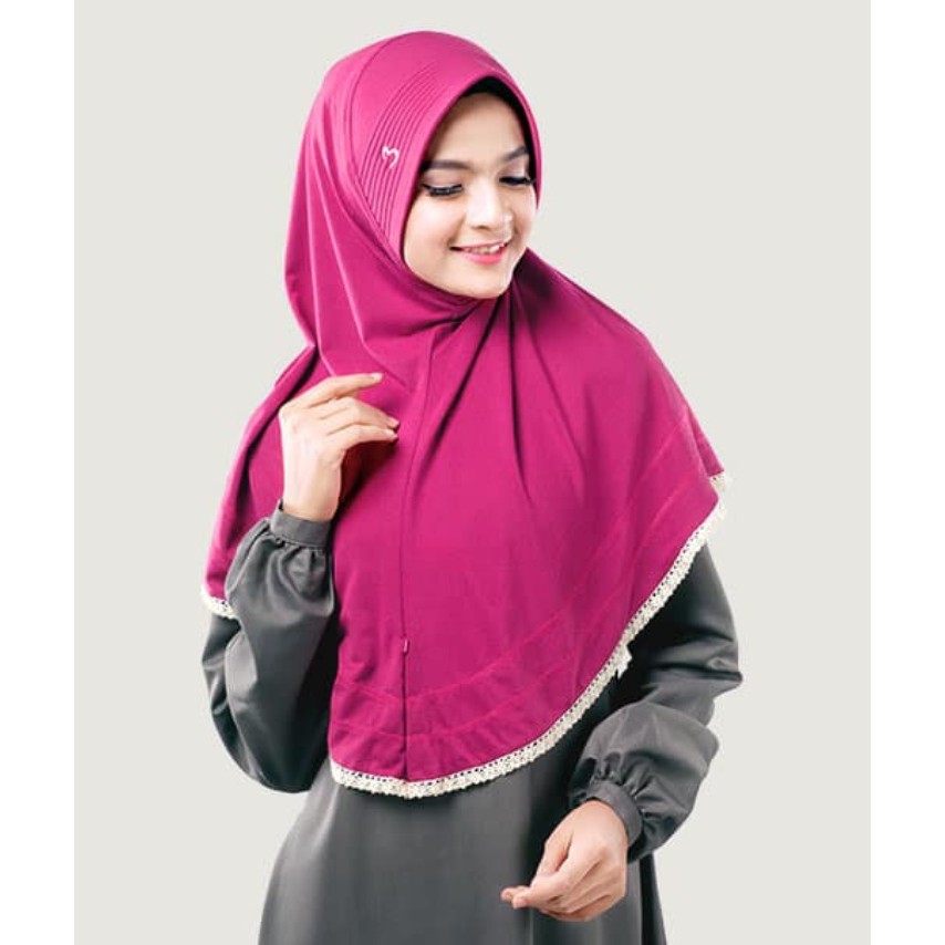PASMIRA HIJAB/JILBAB/KERUDUNG BERGO REMAJA DEWASA//JOLLY 1 ANEKA VARIANT WARNA