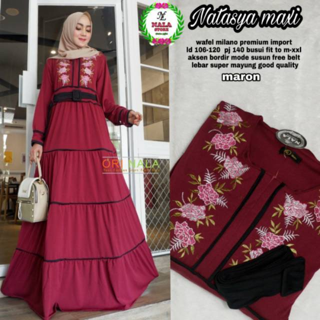 Gamis Natasha Maxy by Ori Nala