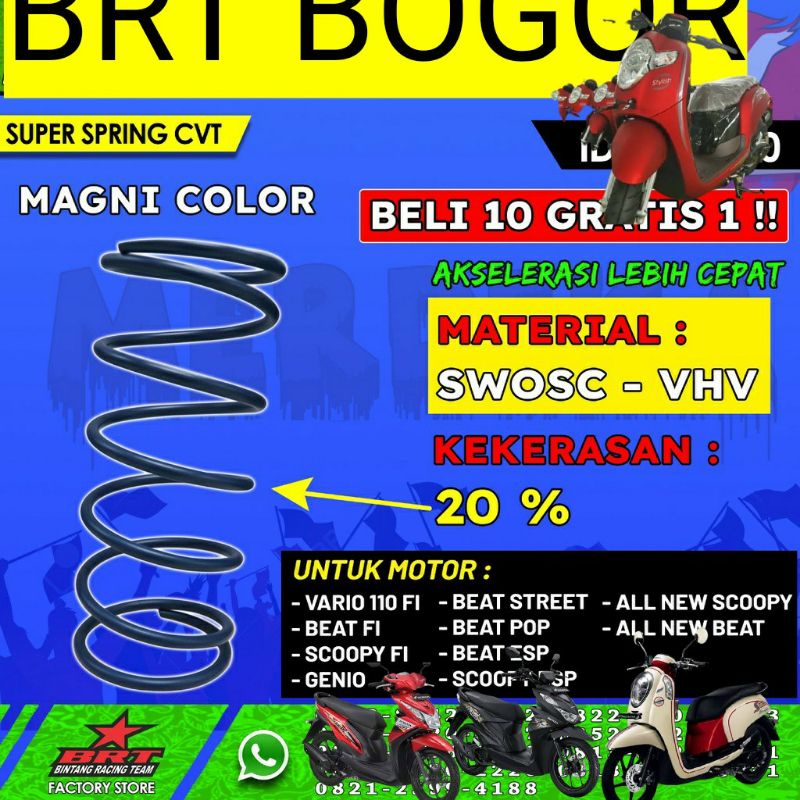 PER CVT BRT RACING BEAT FI BEAT POP VARIO 110 FI BEAT DELUXE GENIO BEAT KARBU BEAT 2020 BRT PER KEONG PER CVT RACING BEAT FI/ESP GENIO/BEAT POP/SCCOPY FI ESP SCOOPY NEW/BEAT STRET FI ESP