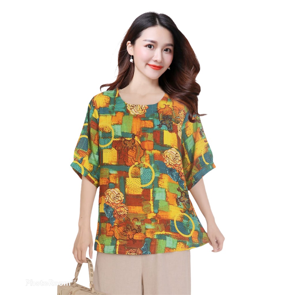 (019) ATASAN WANITA BLUS BLOUSE MODEL TERBARU KEKINIAN Baju Blouse wanita (BLUS K