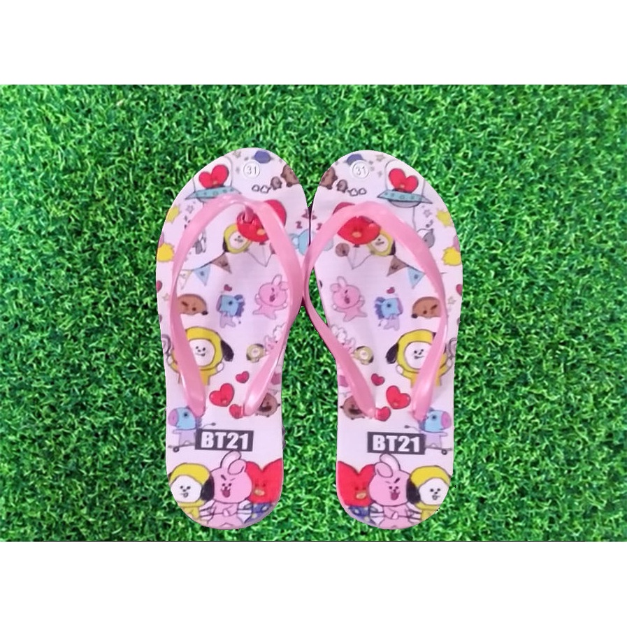 Sandal Jepit Sandal Anak Perempuan Motif Terbaru Animasi