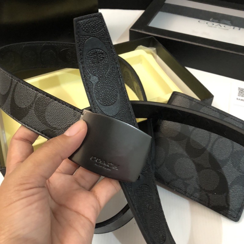 

BELT BRANDED SET WALLET FREE BOX + PAPERBAG