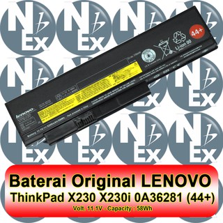 Jual Baterai Laptop Lenovo ThinkPad X220 X220i X220s, x230 x230i ORI