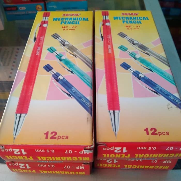 

TERBARU ECER Pensil Mekanik JOYKO MP-07 0.5mm/Pencil Mechanical/Pencil Mekanik