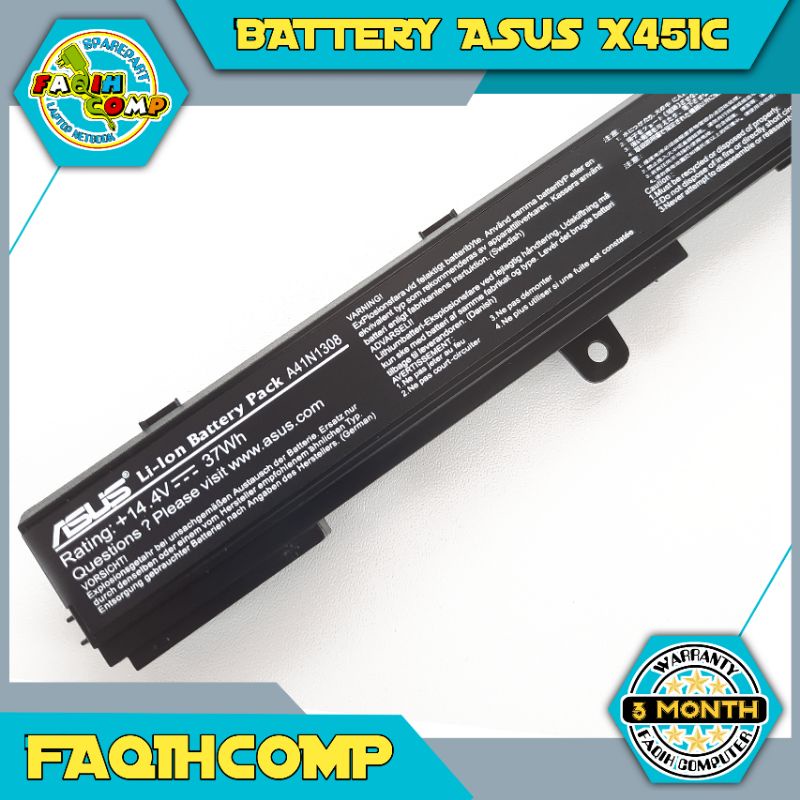 Baterai Batre Laptop ASUS X451 X451C X451CA X451M X451MA X551 X551C X551CA X551M X551MA