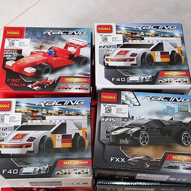 Block lego decool racing